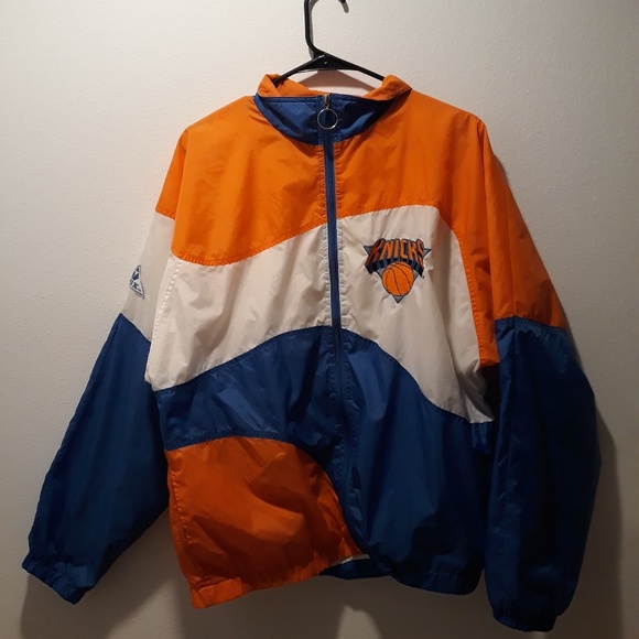 vintage knicks windbreaker